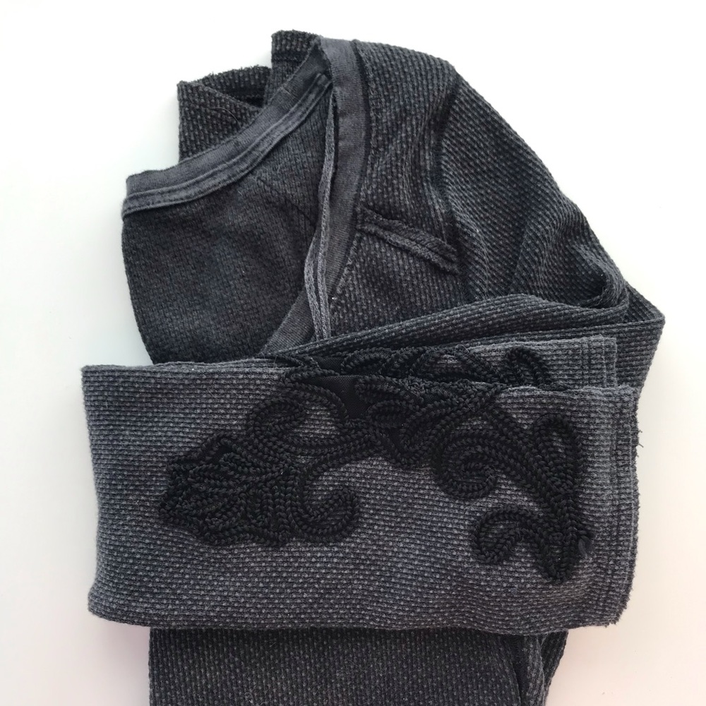 Free People Embroidered Long Sleeve